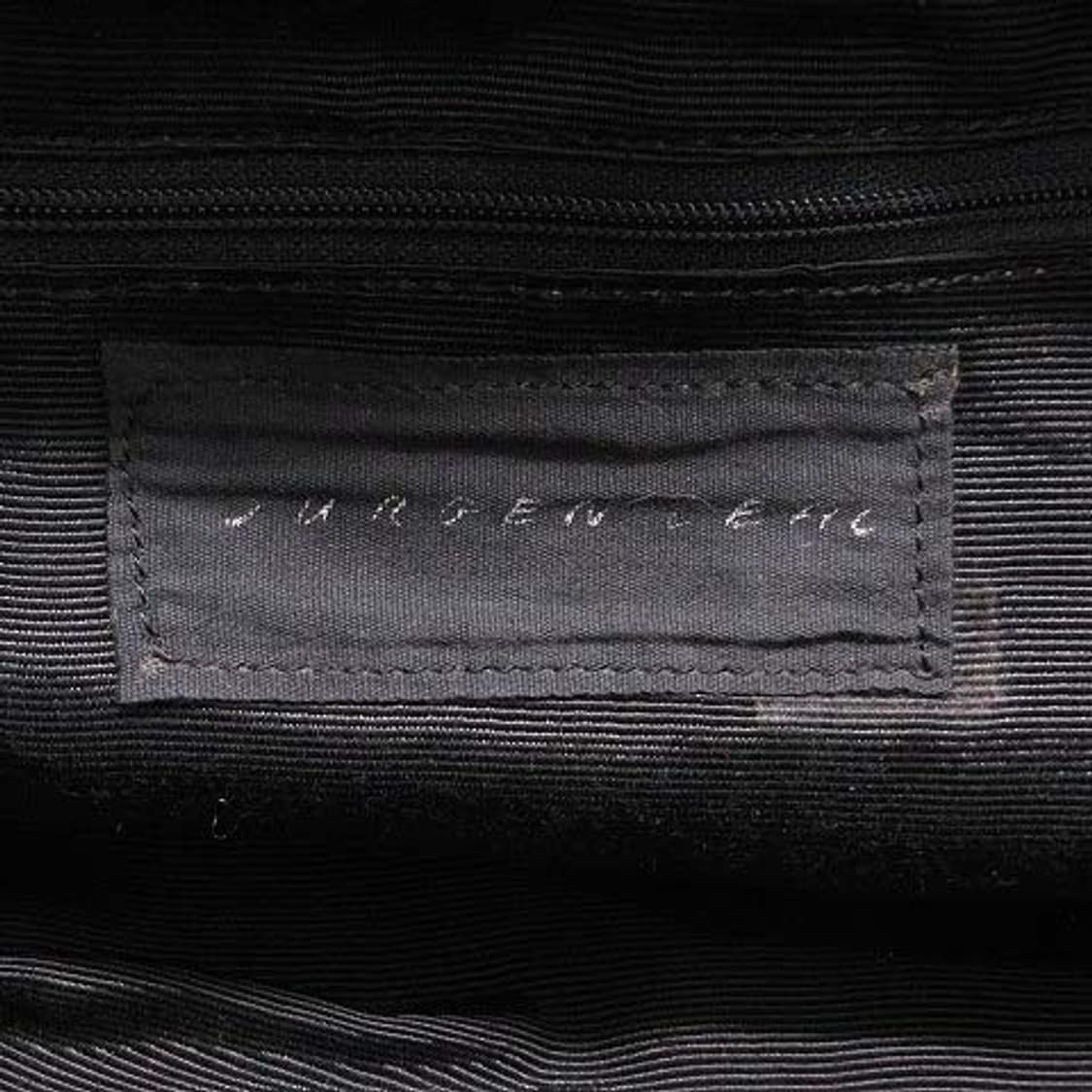 유르겐 렐 가마구치 고트스킨 숄더백 꼼데 요지 스타일 상품이미지6