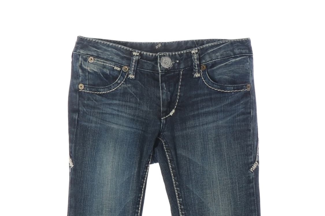 코데즈컴바인 빈티지 워싱 스티치 부츠컷 데님 26 상품이미지3