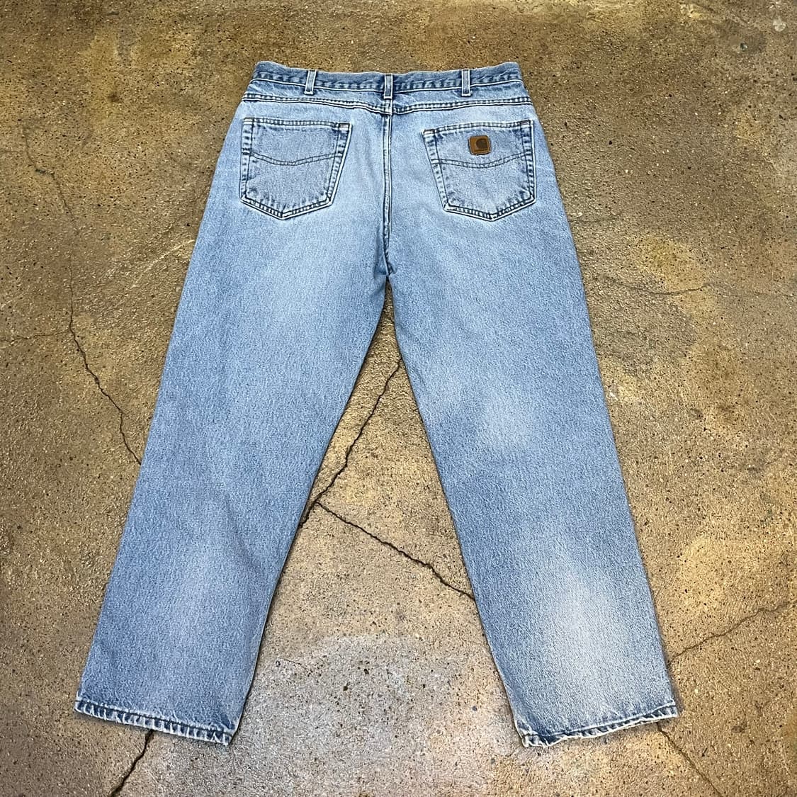 미국 빈티지 칼하트 연청 데님 청바지 상품이미지4