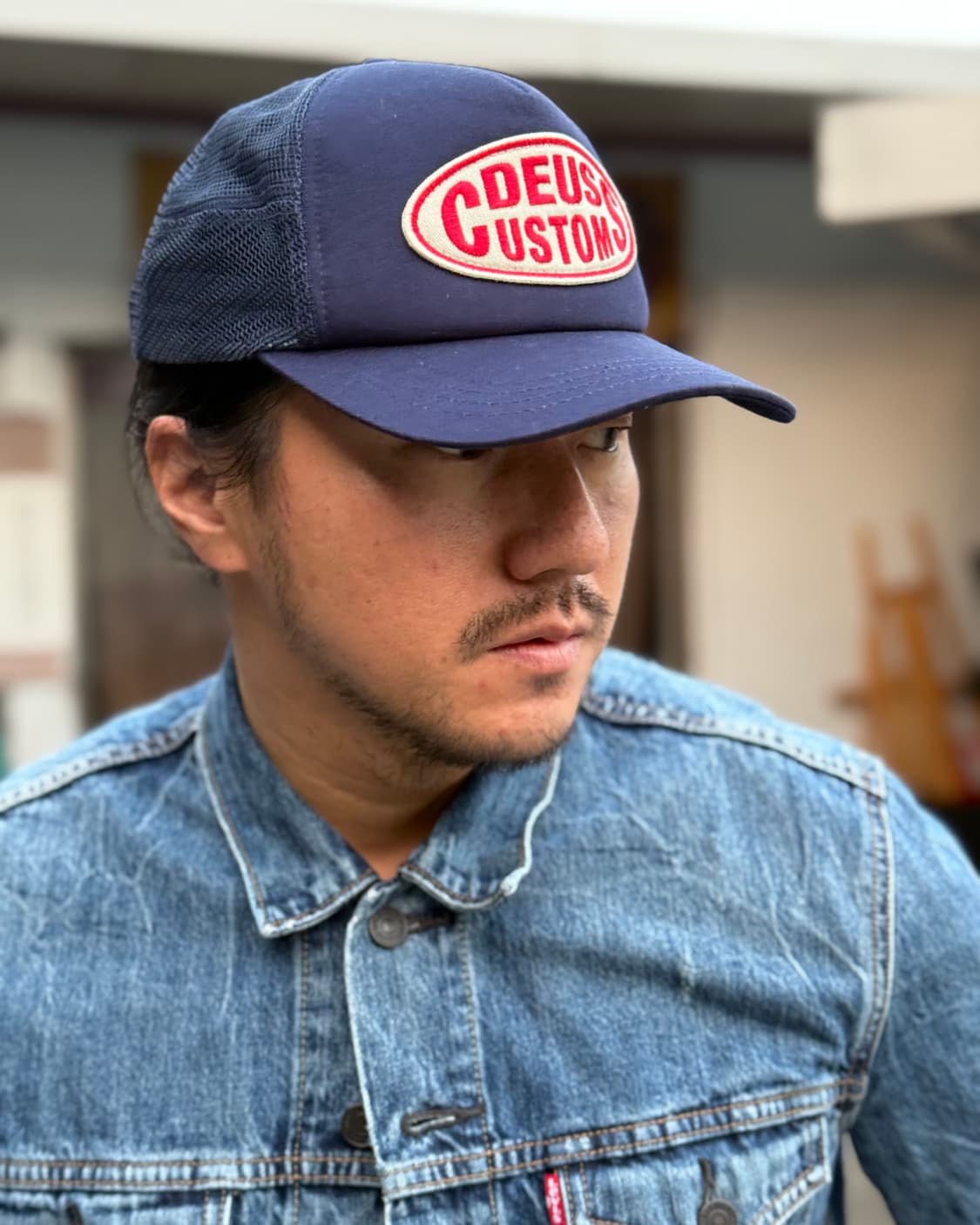 데우스 엑스 마키나 클로린 트러커 네이비 OS 상품이미지9