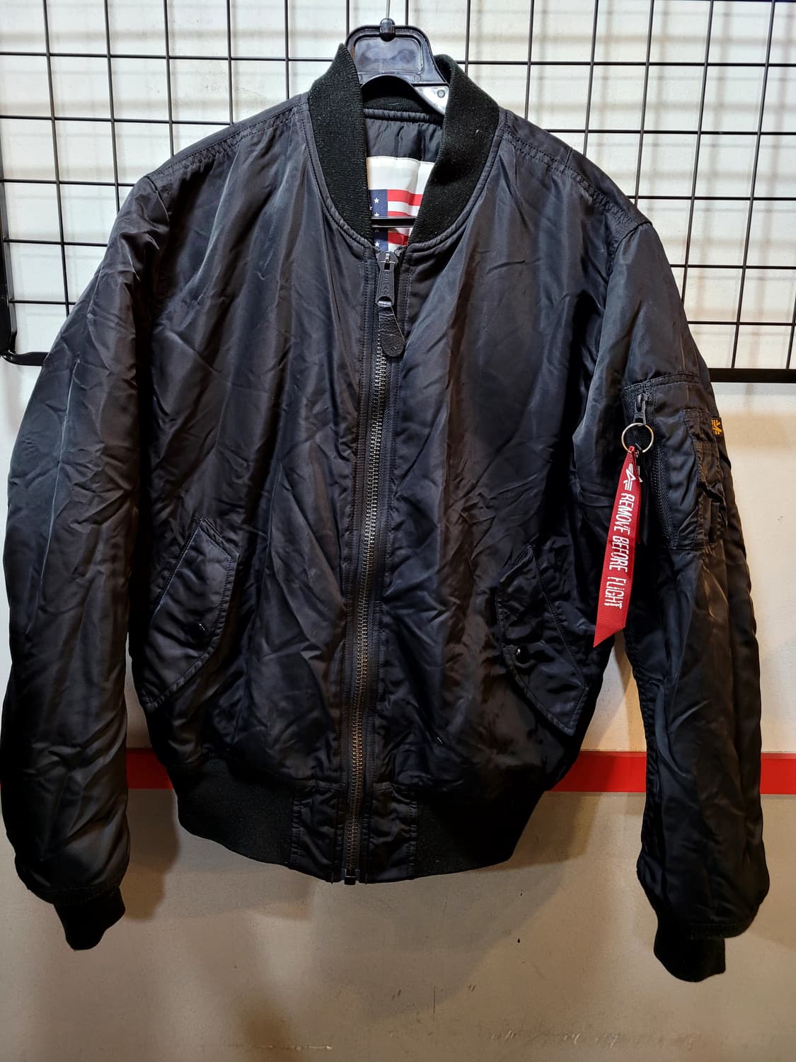 정품 알파인더스트리 L-2B 블러드칫 젠2 리버시블 플라이트 자켓 상품이미지2
