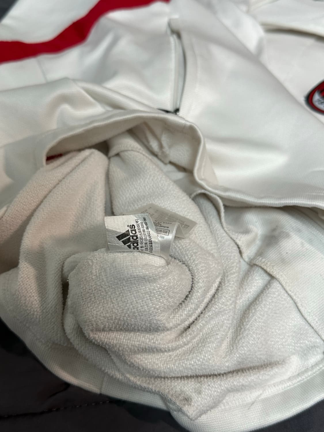 아디다스 AC밀란 트랙탑  화이트져지 라지 상품이미지10
