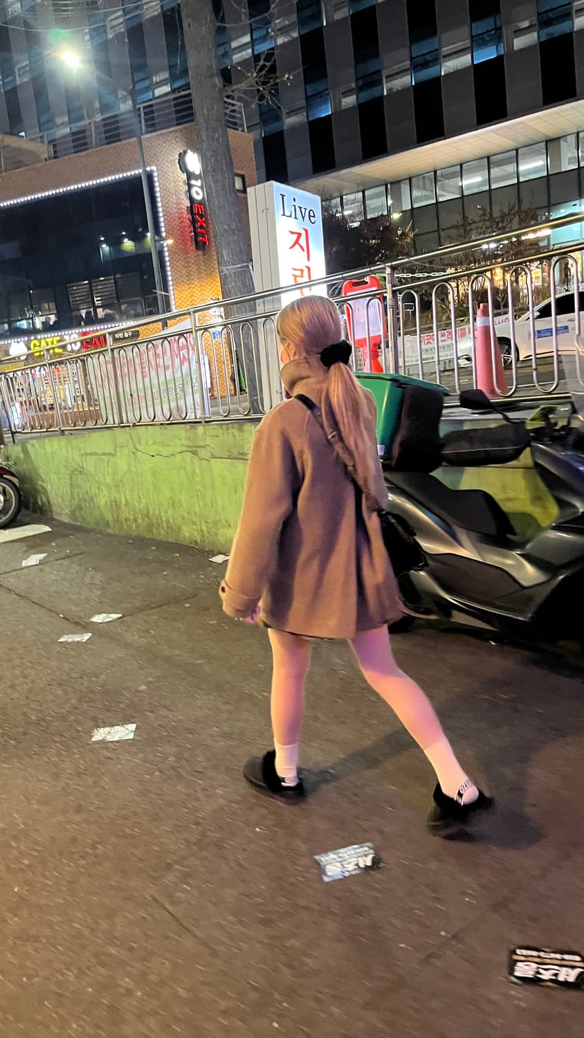 NOMELET 케이트 울 하프 코트 상품이미지3