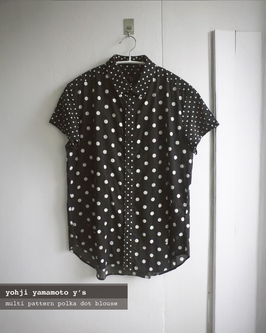 multi pattern polka dot blouse  상품이미지2