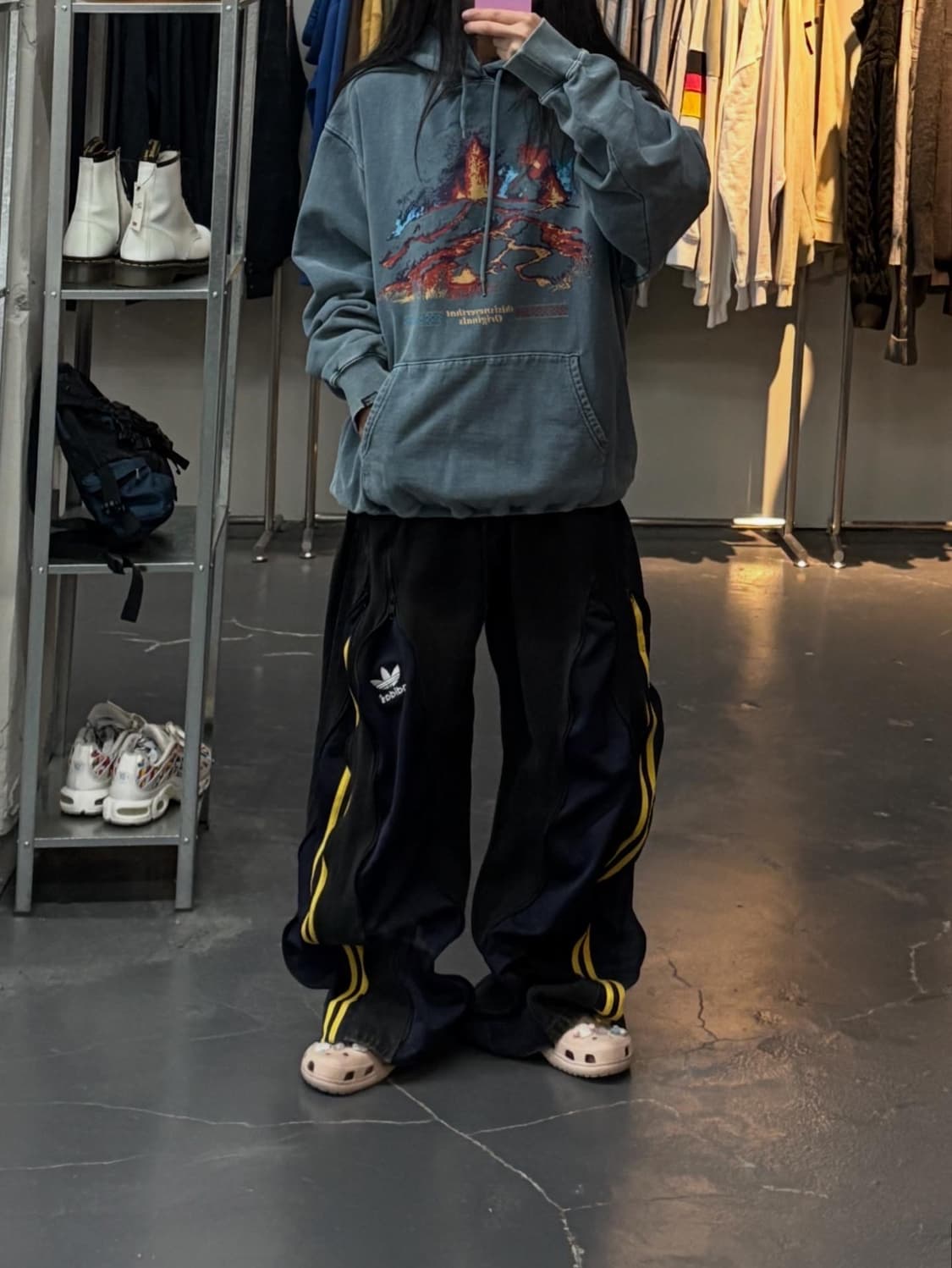 디스이즈네버댓 볼케이노 후드티 A2895 상품이미지1