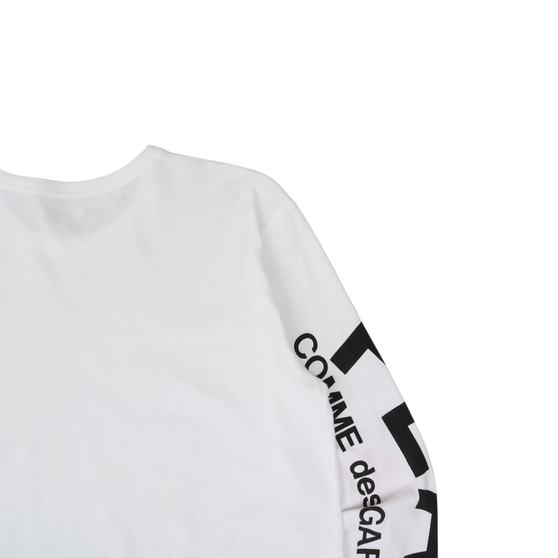 꼼데가르송 엠브로이드 화이트 롱슬리브 상품이미지6