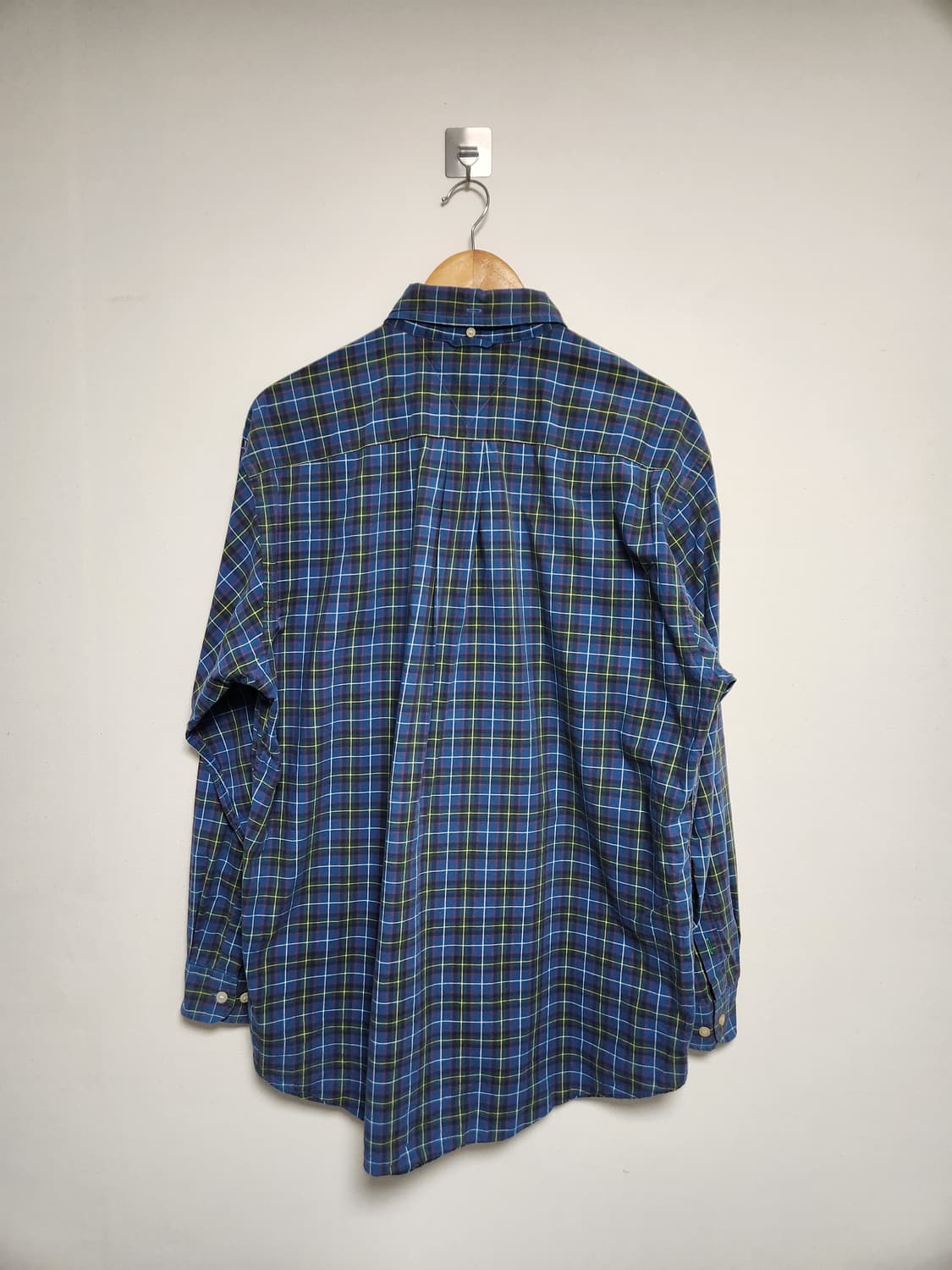 타미힐피거Tommy 코튼 체크 셔츠 M - S168 상품이미지2