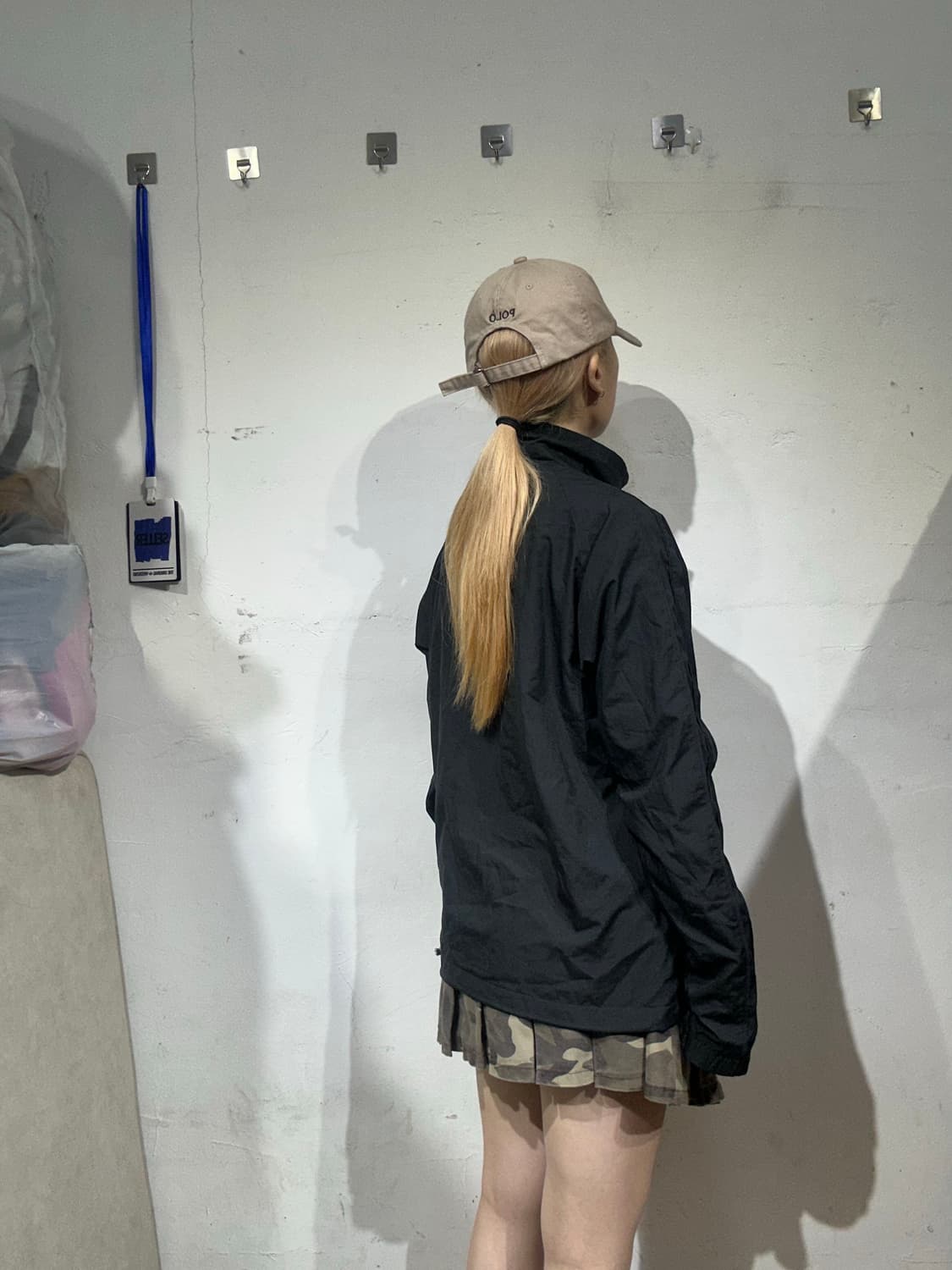 나이키 블랙 오버핏 바람막이 자켓 M 상품이미지3