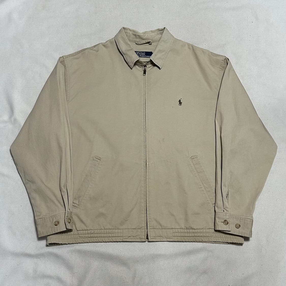 100 폴로랄프로렌 카키 포니 베이지 스윙톱 자켓 상품이미지2