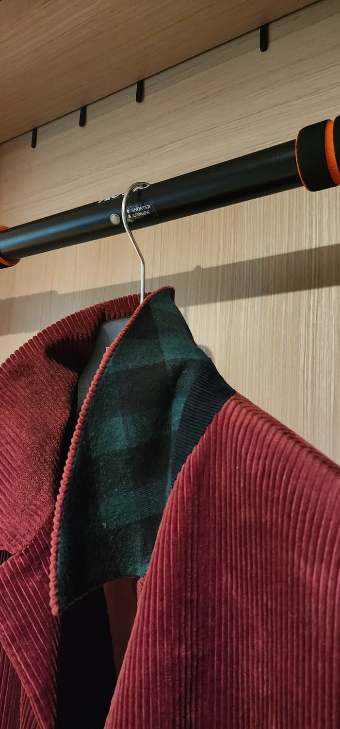 (새상품급)바쏘 코듀로이 브라운 맥코트 XL 상품이미지6