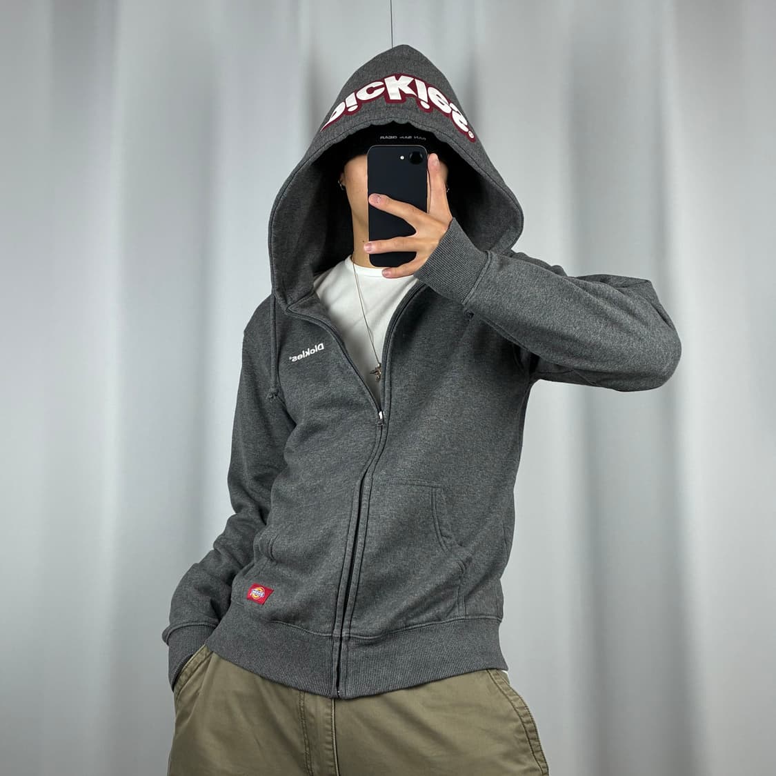 <디키즈 헤드 로고 후드집업> No.1551 상품이미지2