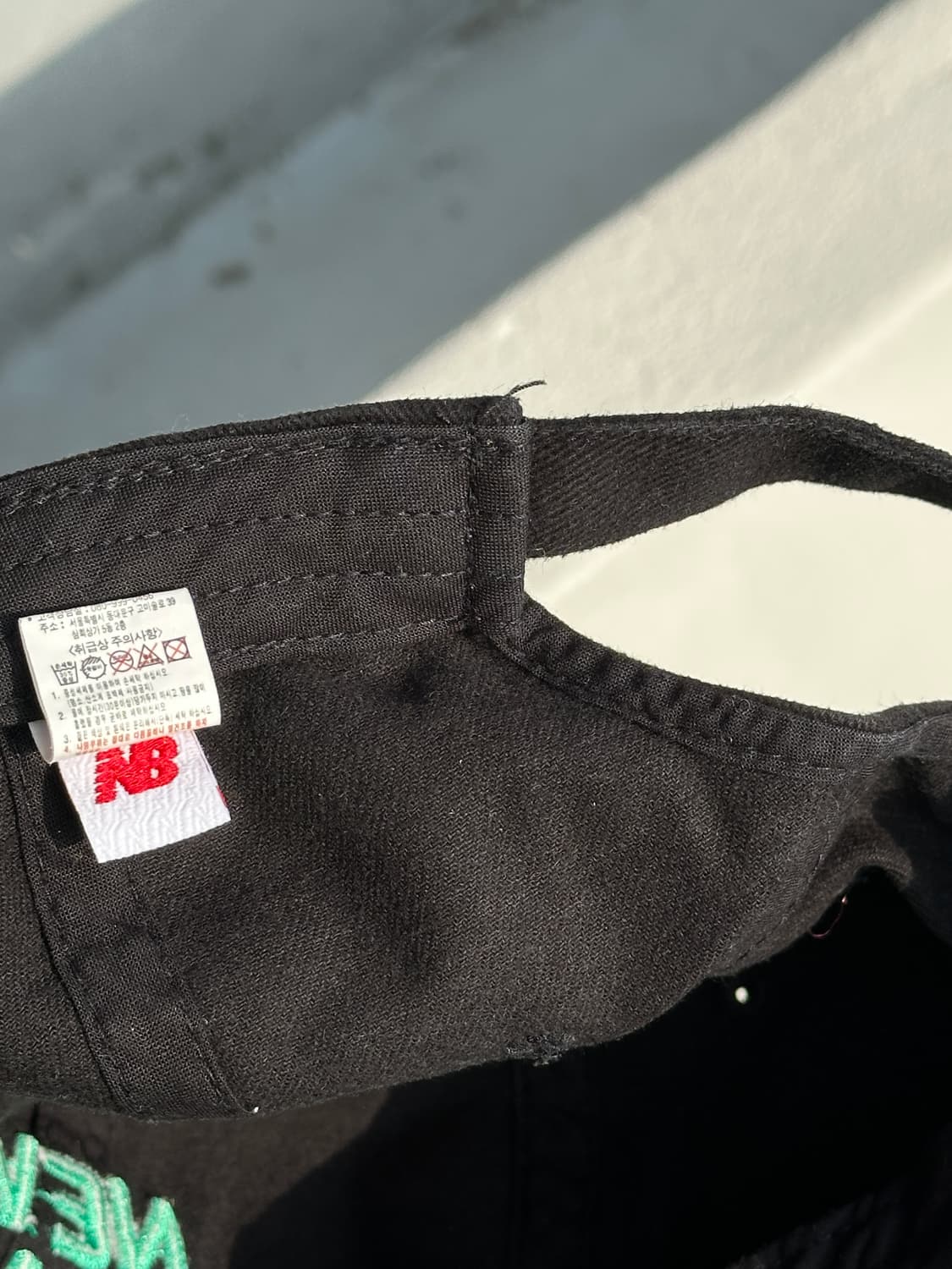 [F] 뉴발란스 스포츠클럽 로고 볼캡 모자 상품이미지7