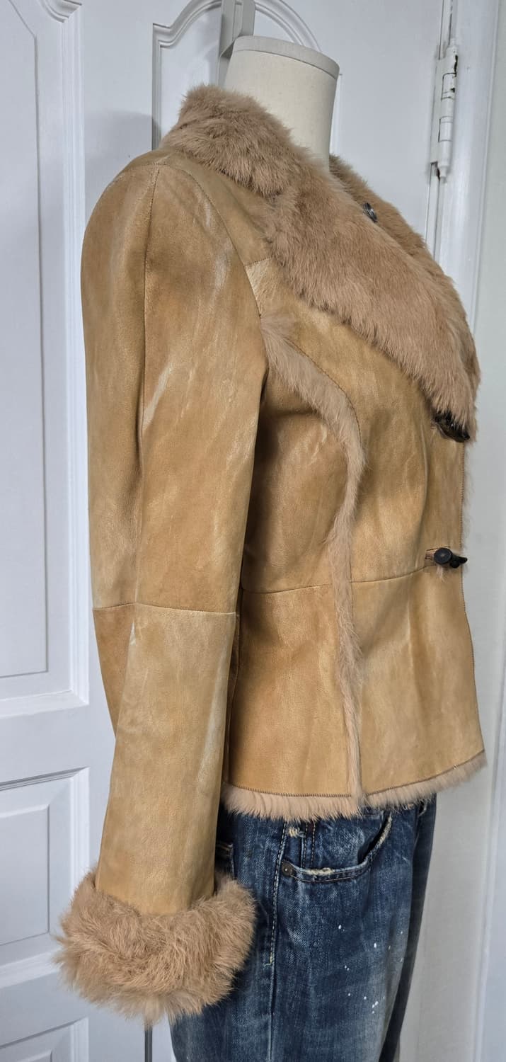 Guess 게스 토끼털 무스탕자켓 상품이미지4