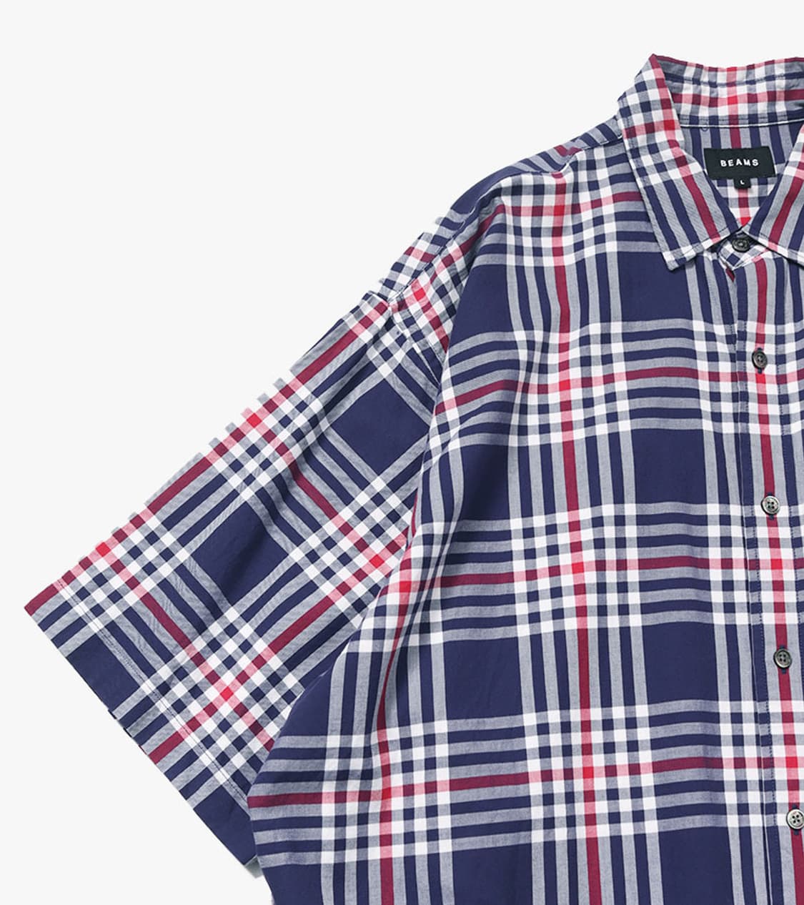 BEAMS - CHECK EASY SHIRT 상품이미지5