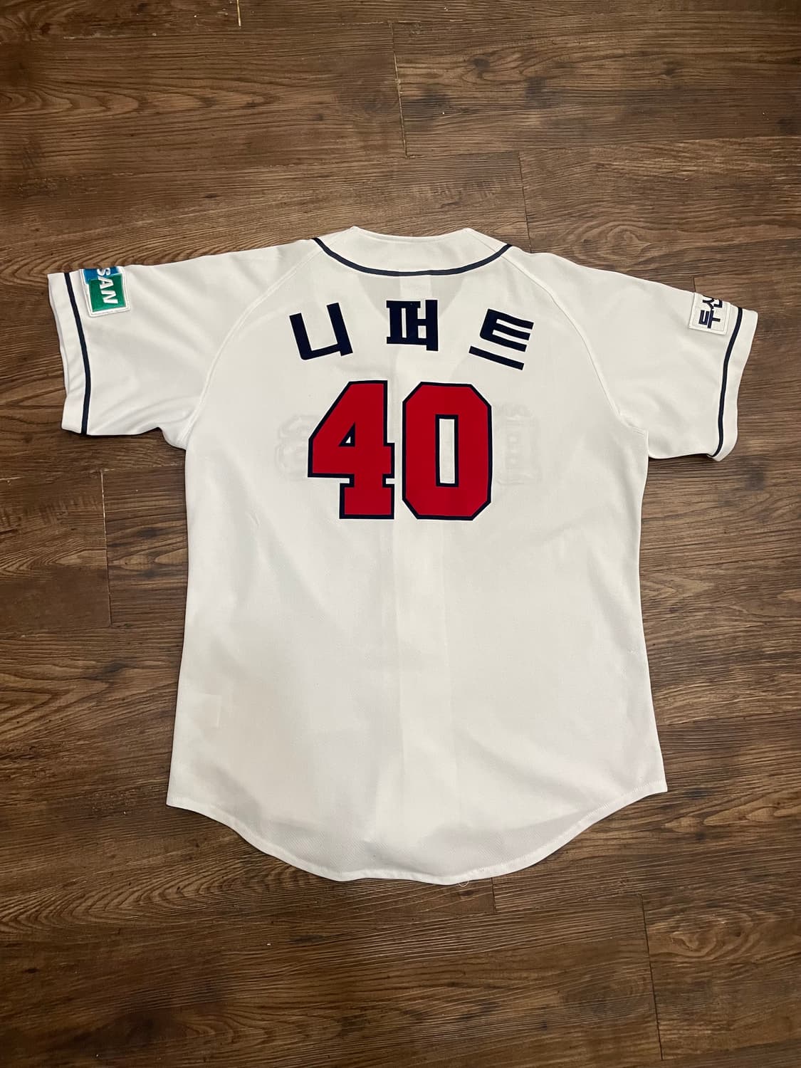 105 두산베어스 니퍼트 야구 져지 유니폼 상품이미지2
