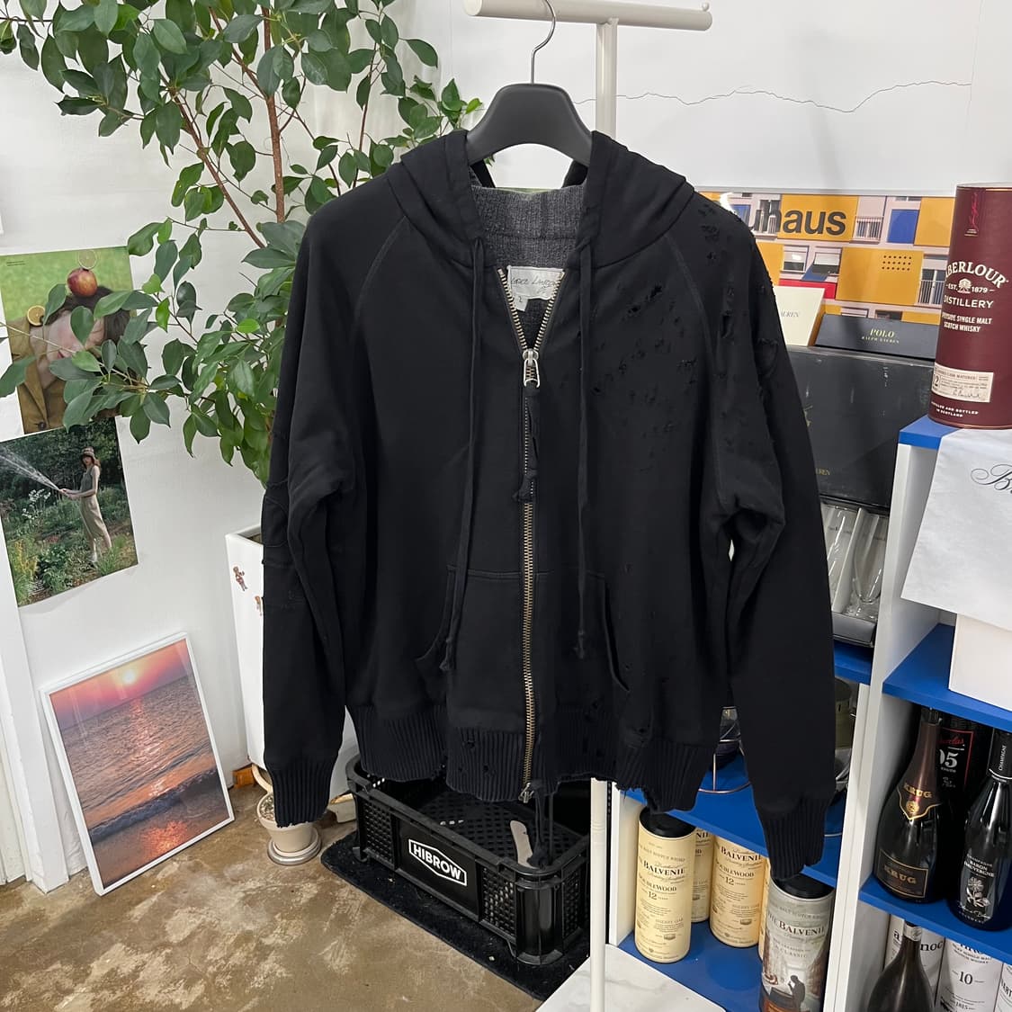 그렉로렌 디스트레스드 후드집업 2 상품이미지1