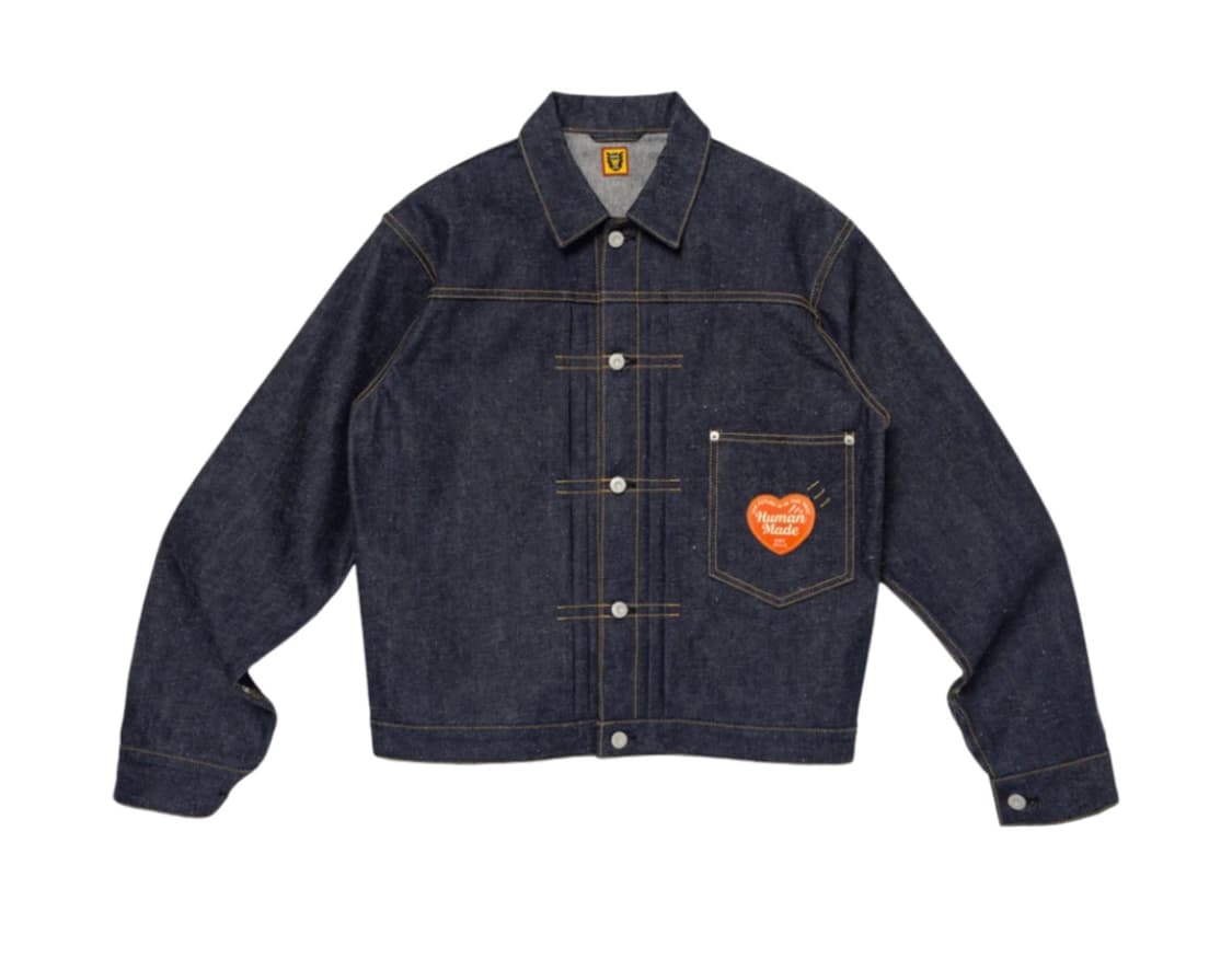 휴먼메이드 데님 자켓 패스트 인디고 M사이즈 상품이미지1
