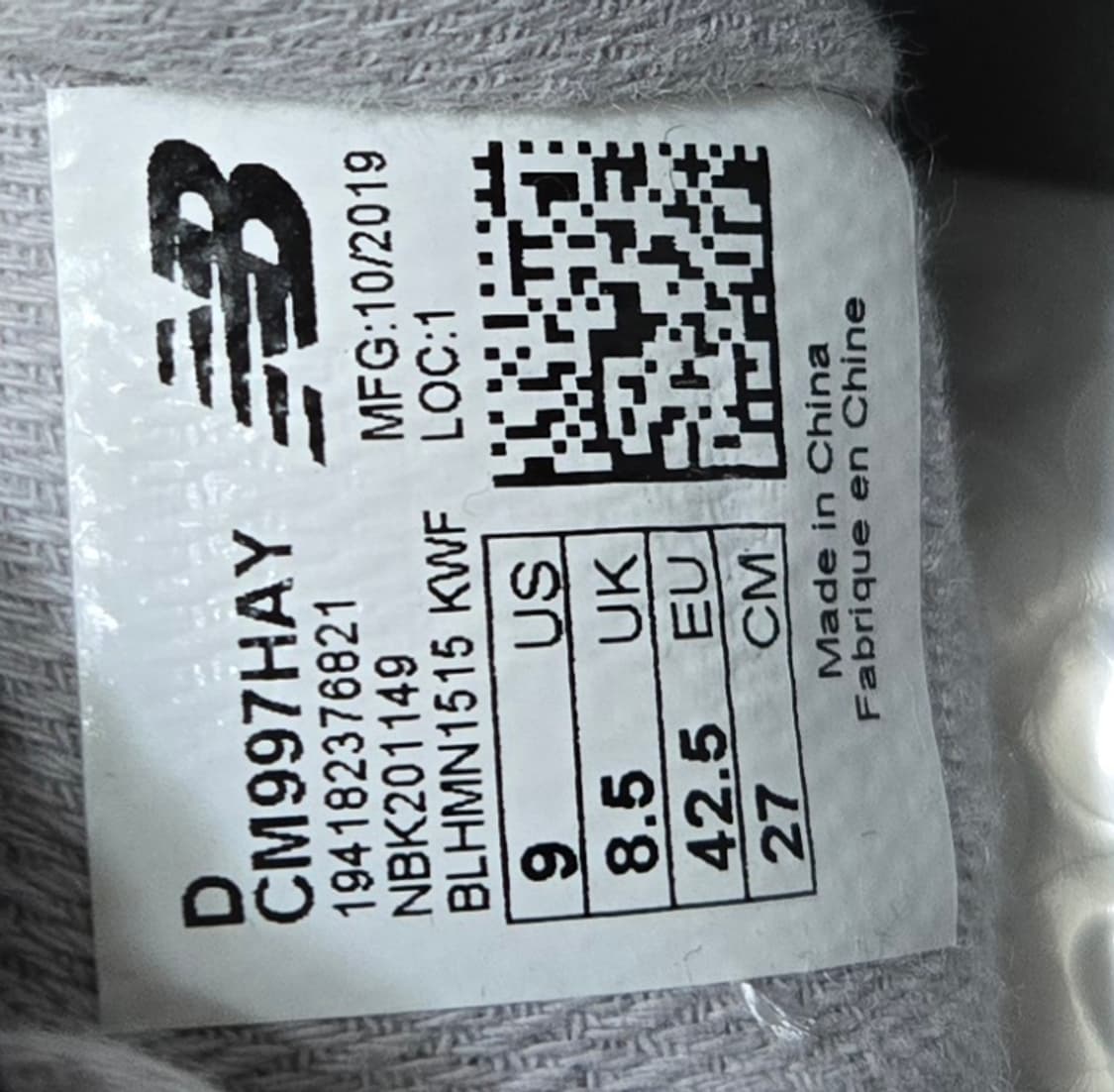 뉴발란스 270mm-  997 네이비레드 뉴발란스  뉴발란스 운동화   상품이미지7