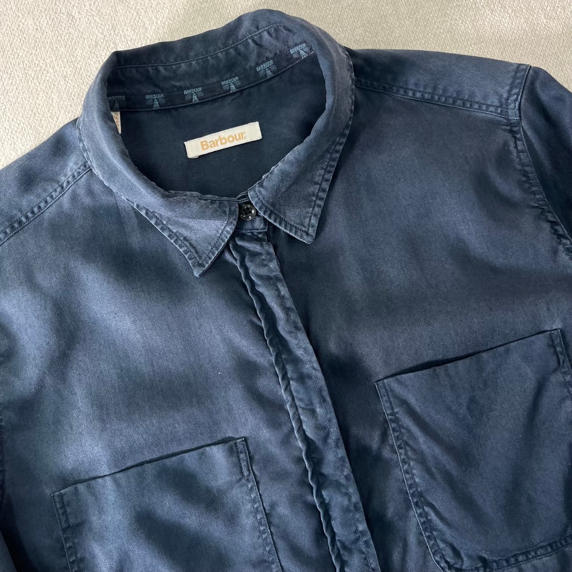 95 바버 백화점텍 투포켓 라요셀 셔츠 상품이미지2