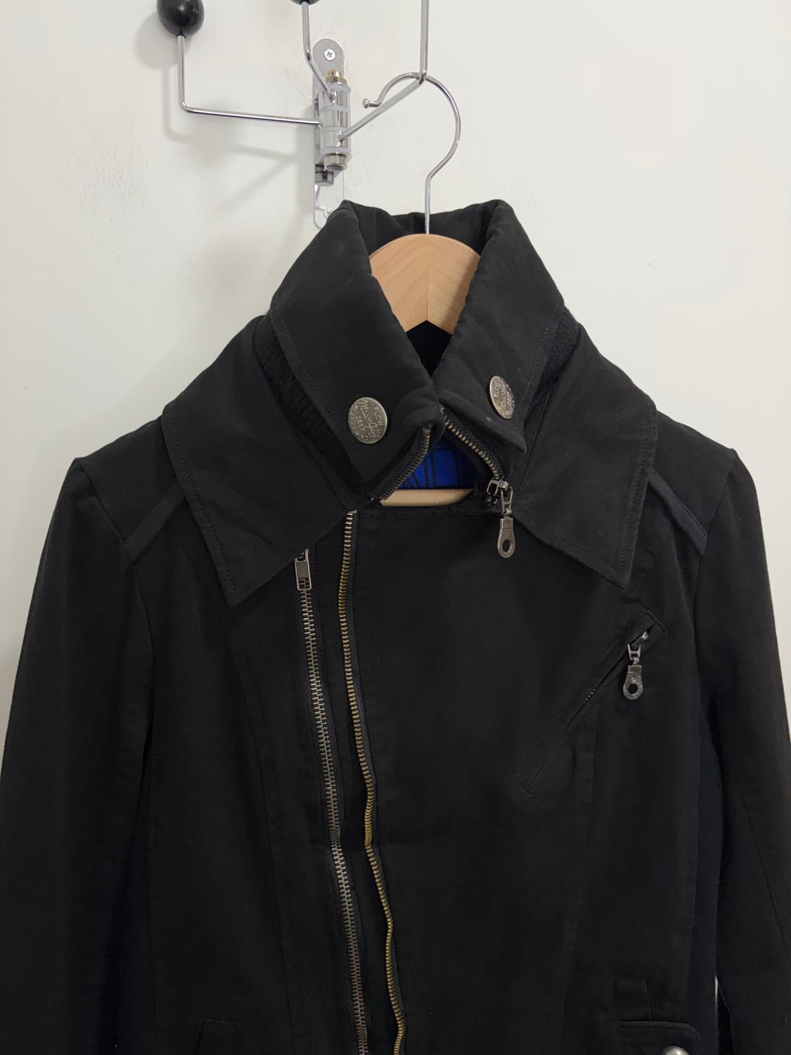 Maison gilfy 메종길피 사선 라이더 자켓 해 상품이미지7