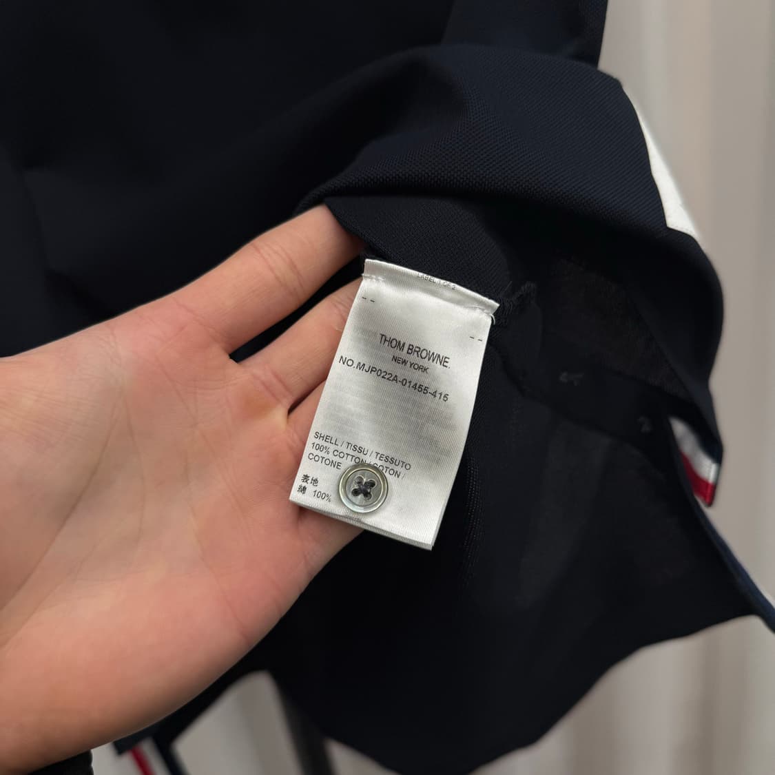 [3] 톰브라운 RWB 포켓 반팔티 상품이미지5
