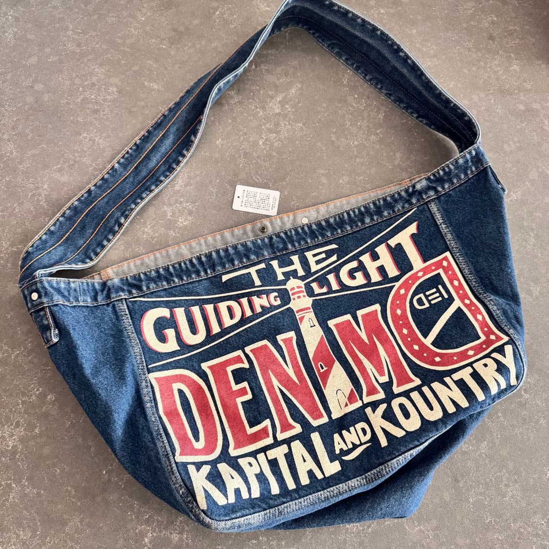 캐피탈 13온즈 데님 백 상품이미지1