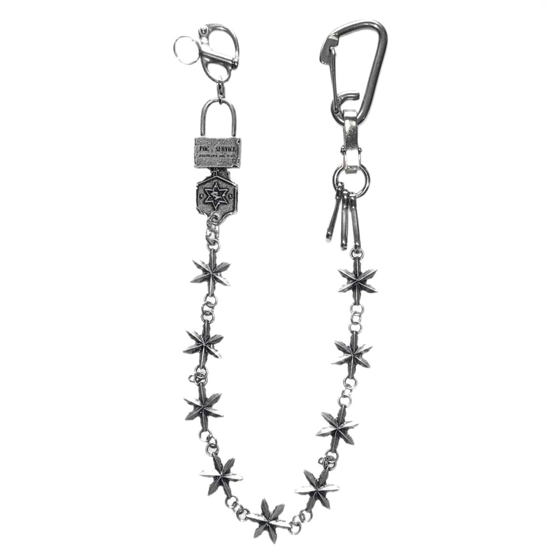 [os] 아오이로 x 포그서비스 락 시스템 플레이크 키체인 상품이미지1