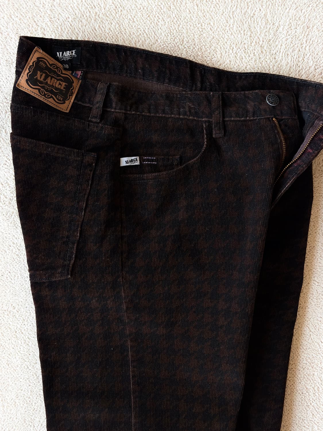 X-LARGE Made in U.S.A 하운즈투스 코듀로이 팬츠 상품이미지1