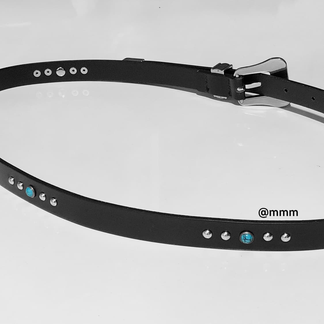 [Unisex] 터키석 찡 웨스턴 벨트 상품이미지4