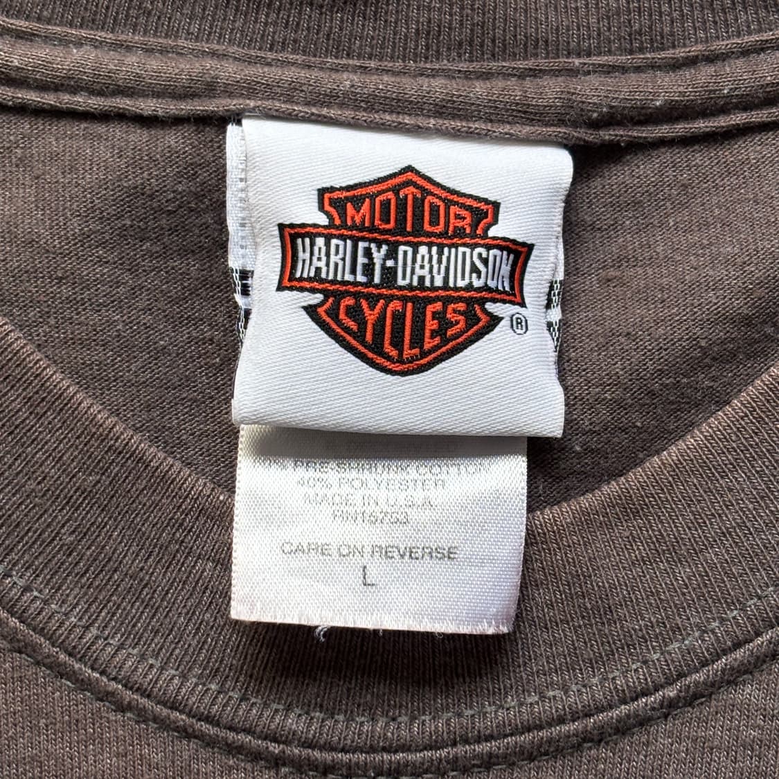 빈티지 할리데이비슨 플레임 롱슬리브 티셔츠 상품이미지6