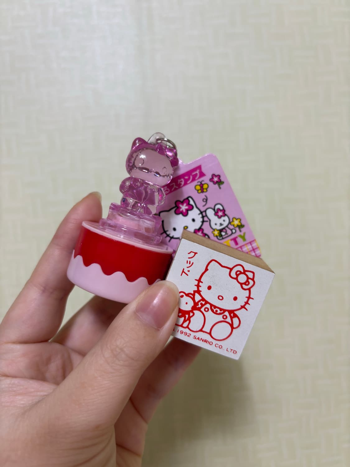 산리오 고전 키티 도장 세트 상품이미지1