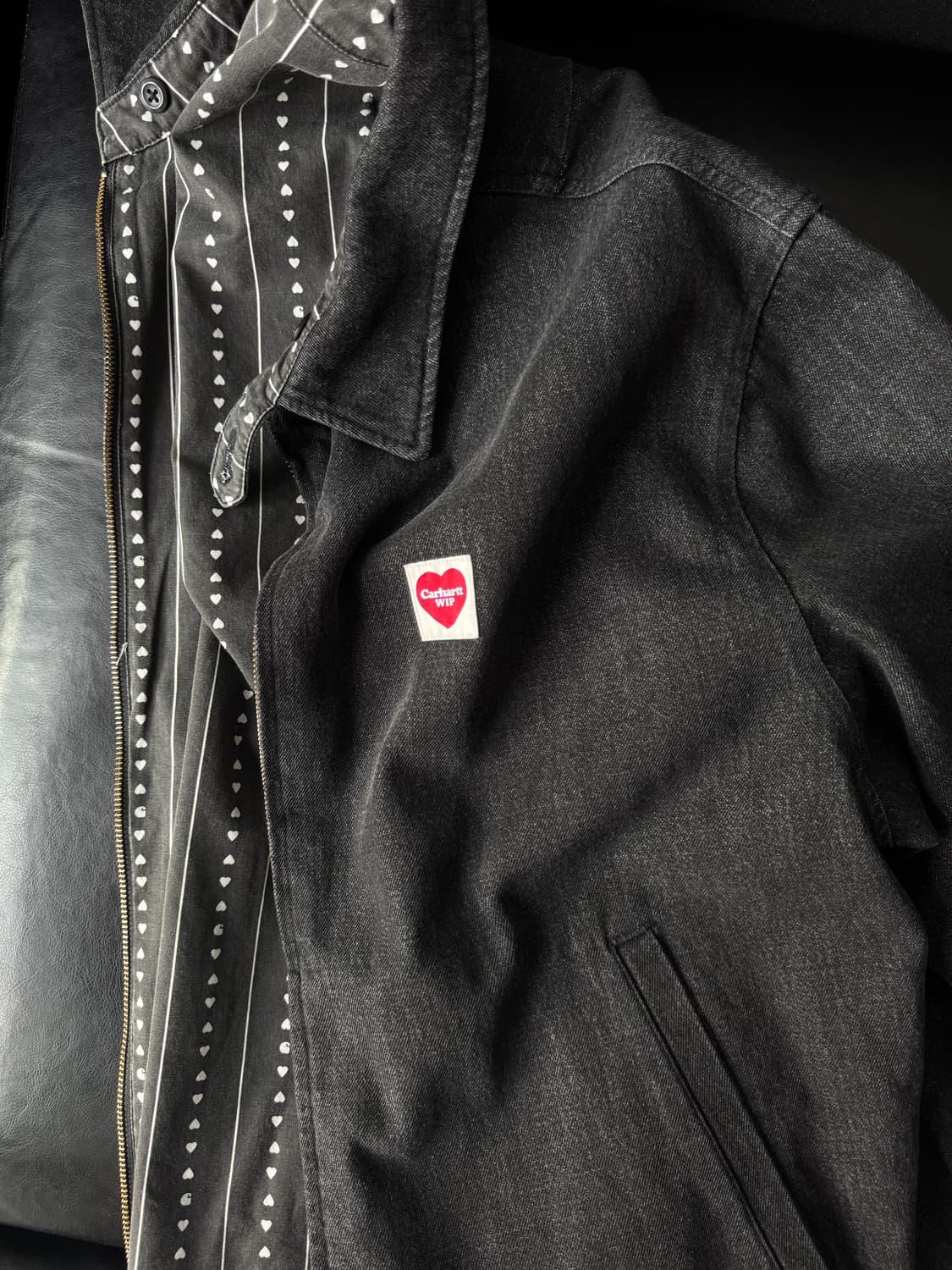 칼하트 허드슨 리버시블 자켓 회색 L 상품이미지4