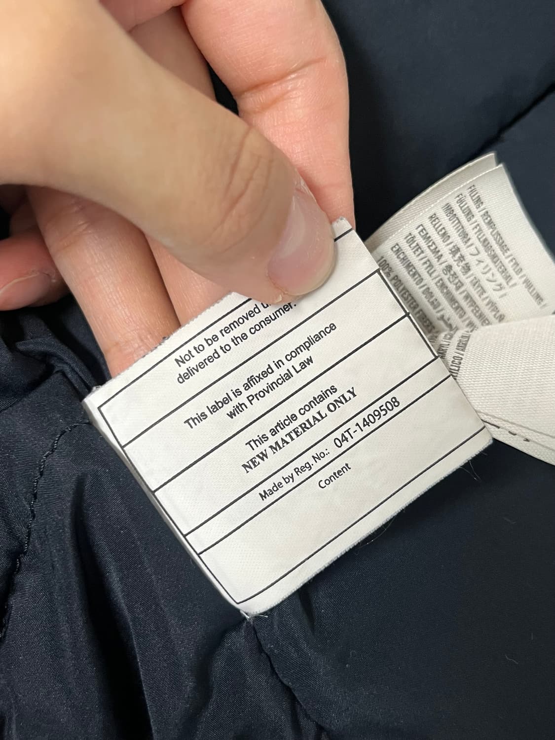 M) 아베크롬비 빈티지 파카 패딩 점퍼 네이비 상품이미지7