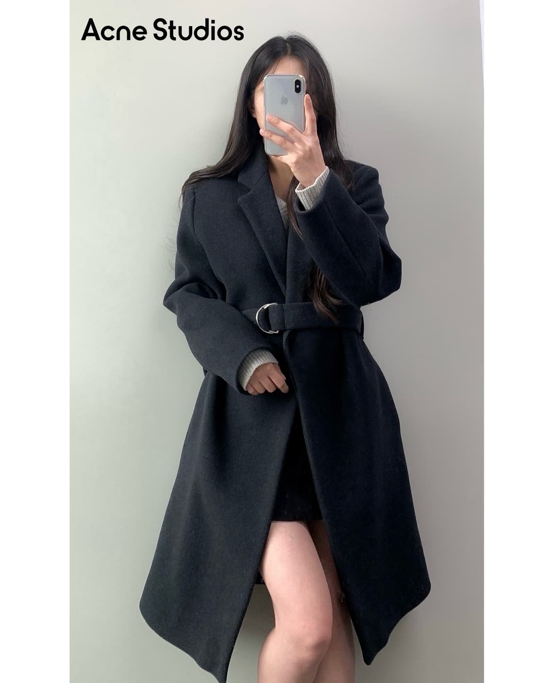 아크네 스튜디오 롱 코트 상품이미지2