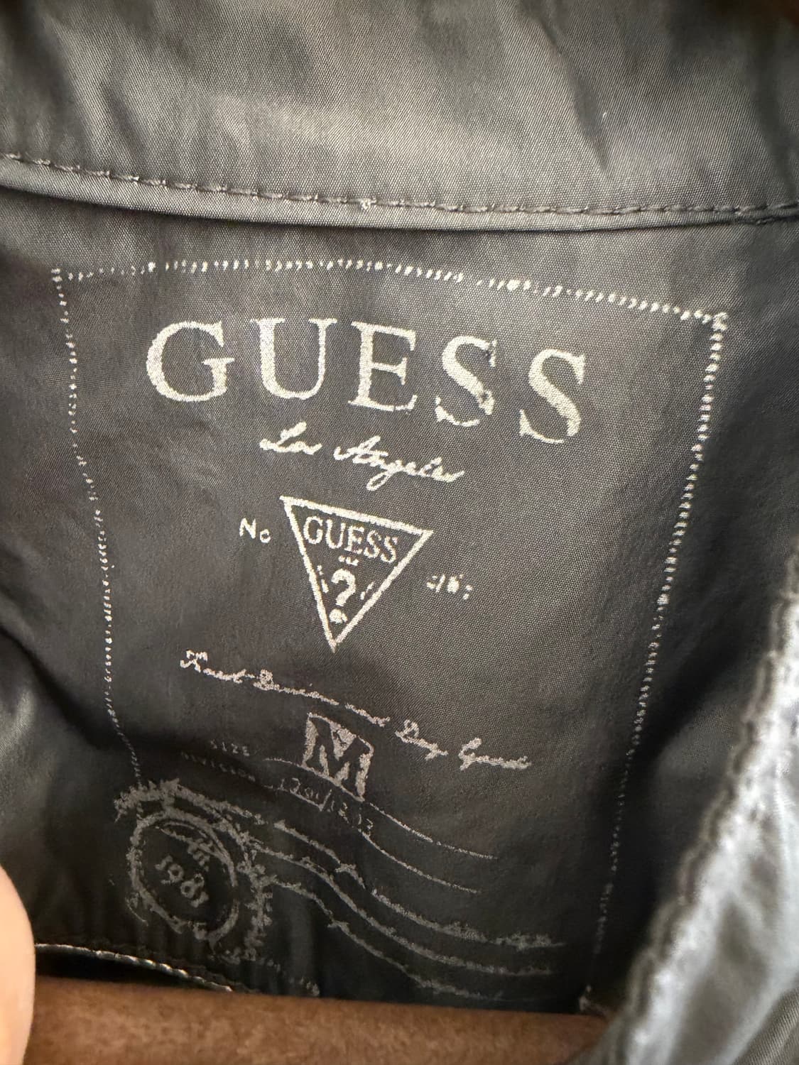 N249. 게스 바이커 자켓 상품이미지2