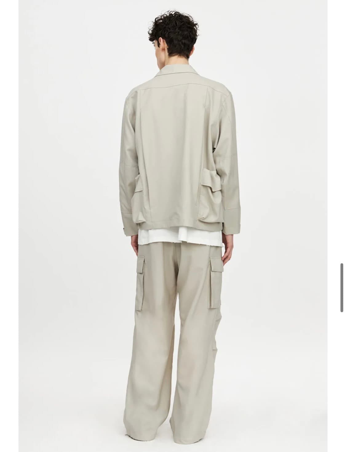 [Youth] 23ss 스트링 카고 팬츠_Ecru ( S 사이즈) 상품이미지8