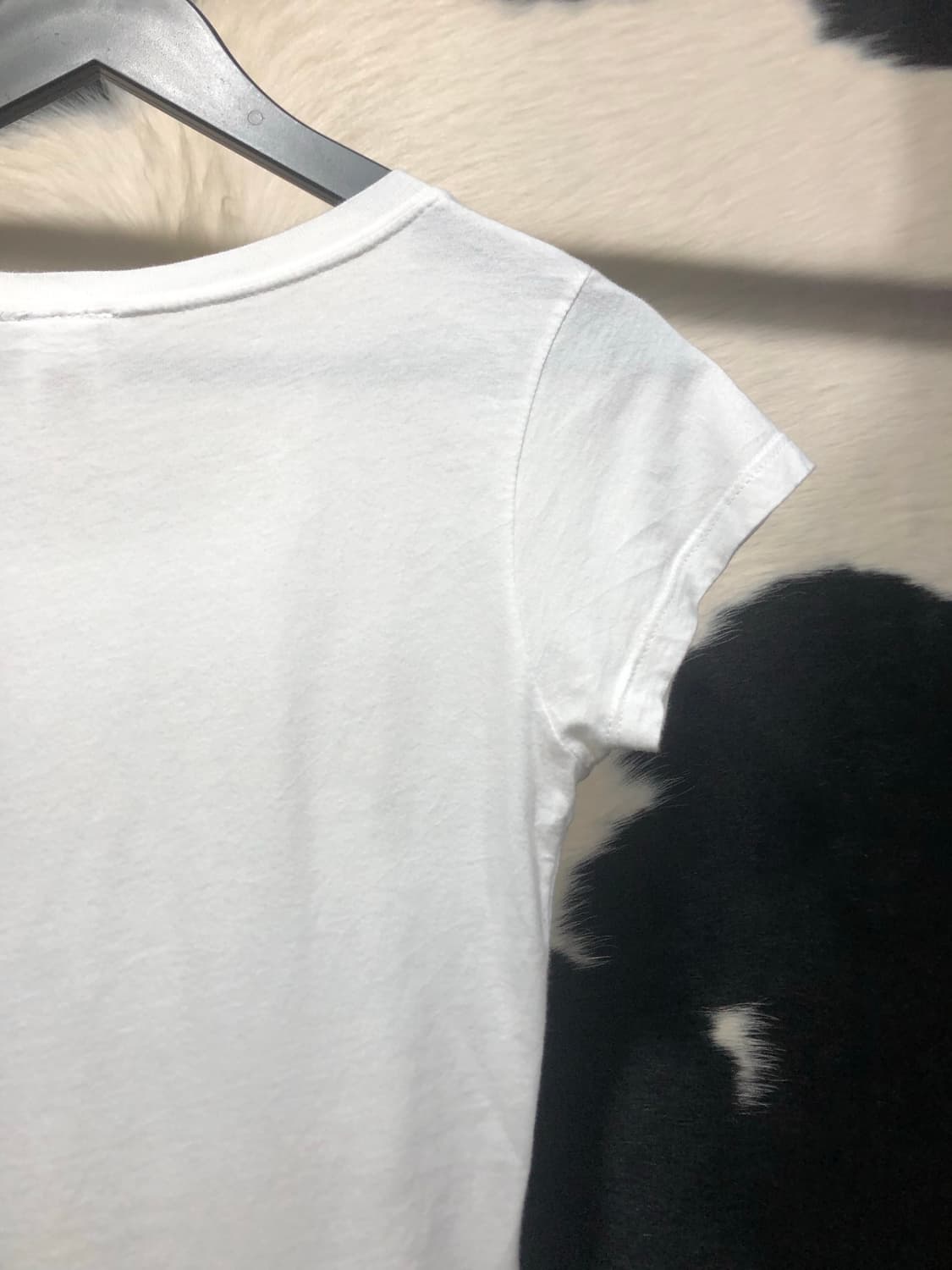 갸루무드 레오파드 패턴 반팔  상품이미지8
