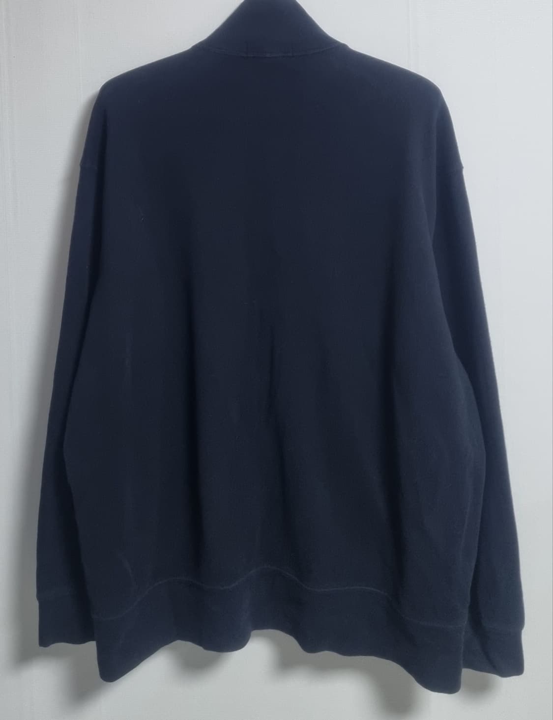 오버핏 XL ) 폴로랄프로렌 블랙 코튼 니트집업 상품이미지2