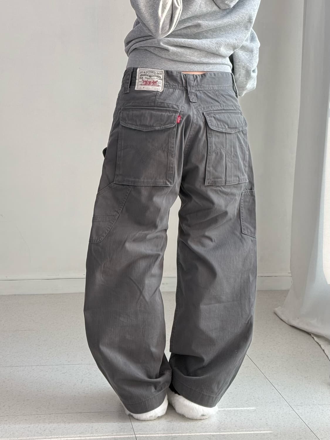 리바이스 차콜 프론트 카고팬츠 상품이미지4