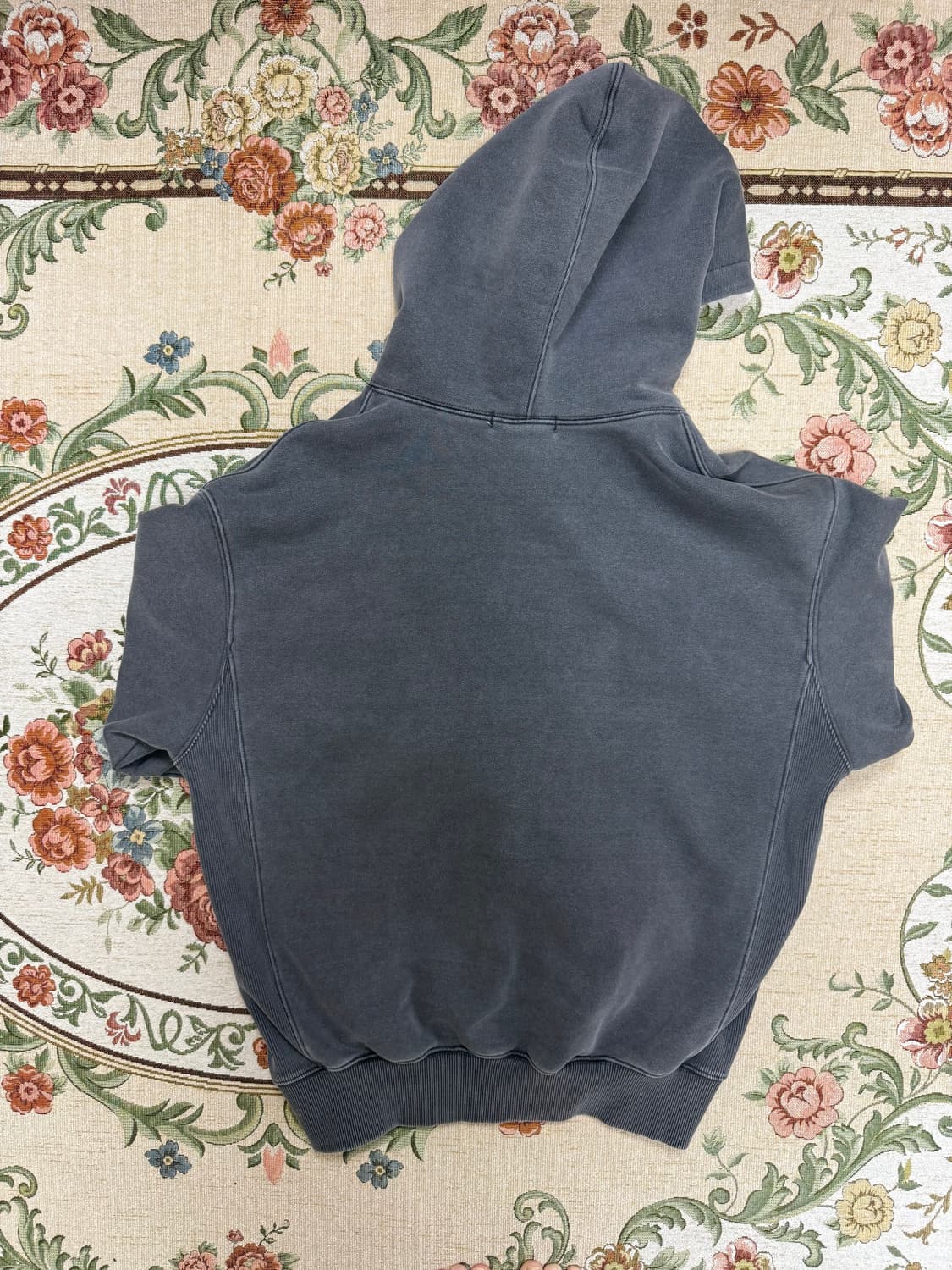 999휴머니티 넥 스냅 다잉 후디 상품이미지4