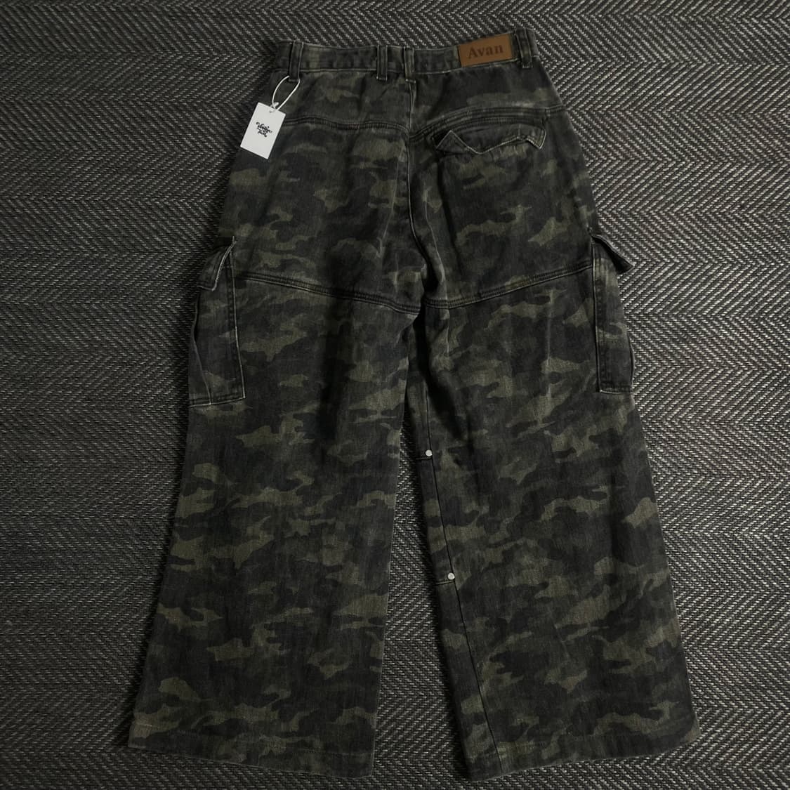 어반드레스 카모플라쥬 퍼티그 와이드 카고 팬츠o 3563 상품이미지4