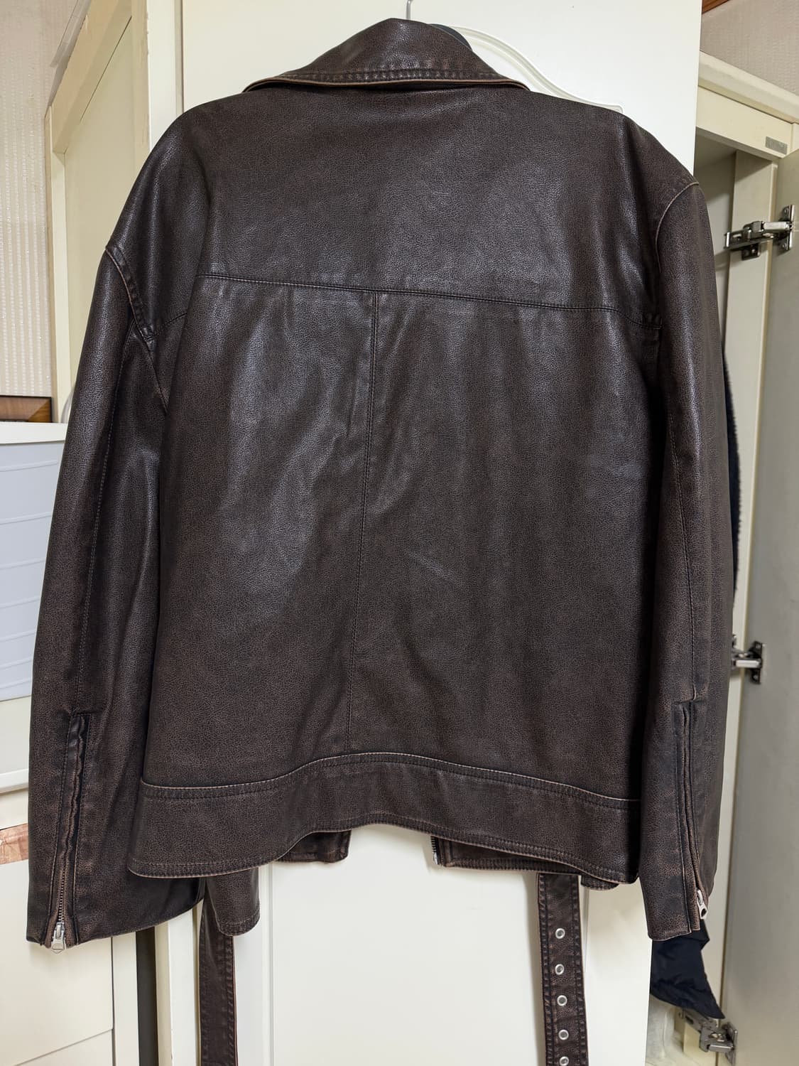 H&M 바이커 레더 자켓 S 상품이미지7