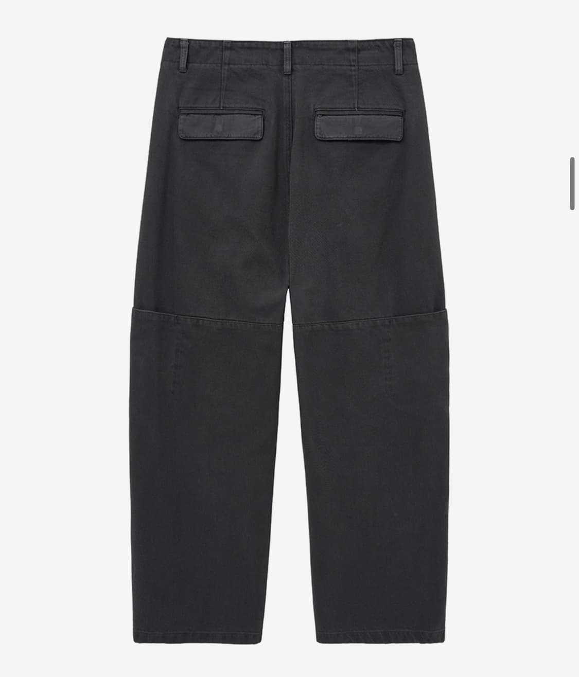 인사일런스 가먼트다이드 바텍 팬츠 CHARCOAL L사이즈 상품이미지2