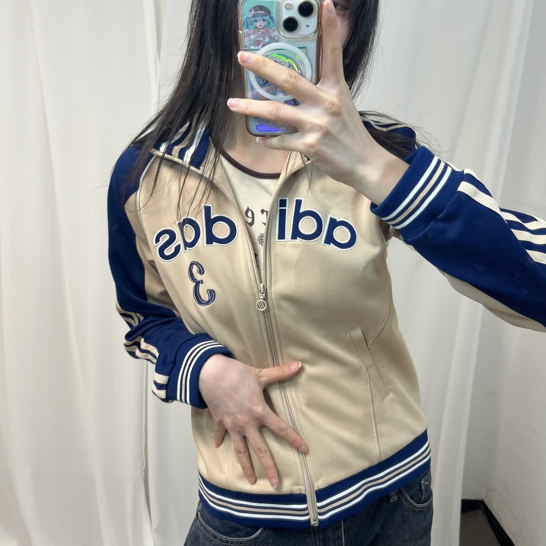 Adidas 00’s beige jersey  상품이미지3