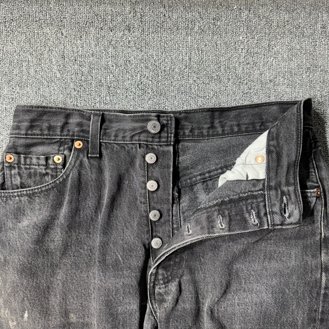 올드 리바이스 UK 501 블랙진 ( 29/OLD-7767 ) 상품이미지3