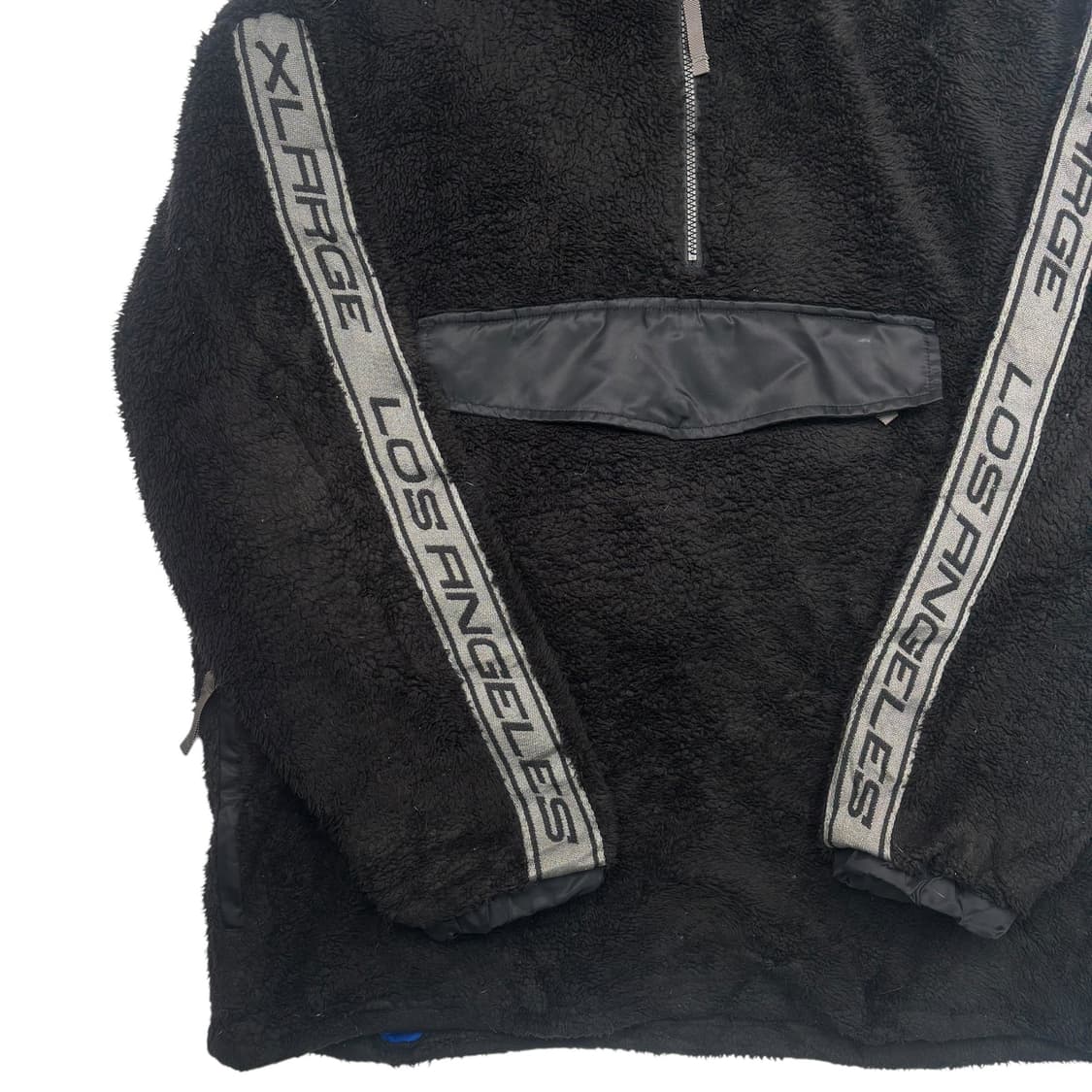 XLARGE 엑스라지 사이드라인 블랙 플리스 아노락 XL 상품이미지3