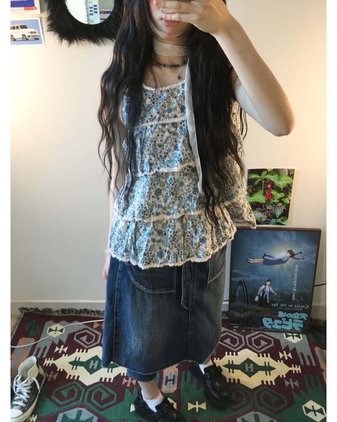 blue meadow frill set (4p) 상품이미지4