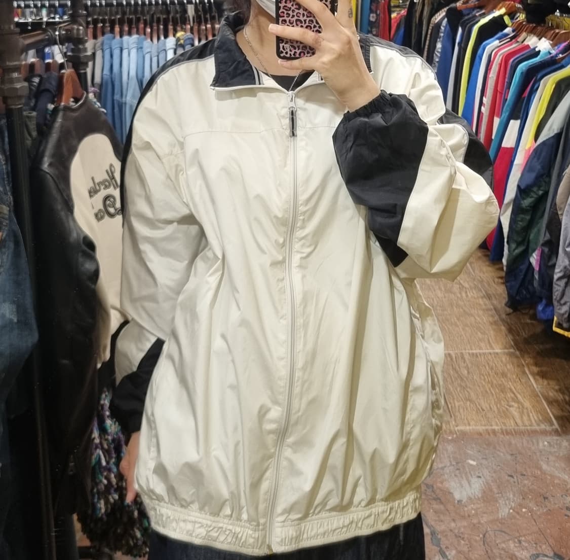[Hi] 나이키 바람막이 화이트 상품이미지1