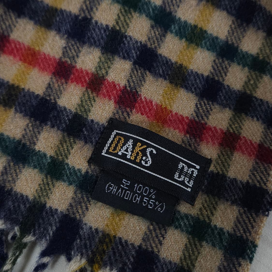 DAKS 닥스 캐시미어 목도리 머플러 남녀공용 상품이미지3