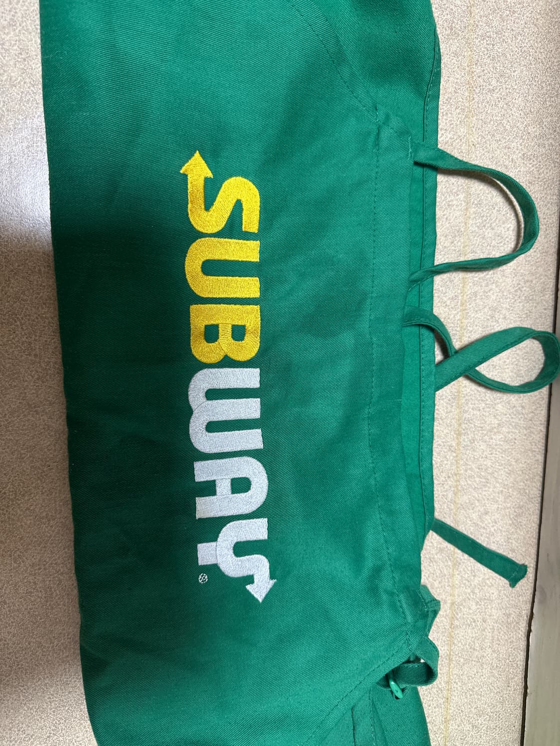subway 써브웨이앞치마 상품이미지1